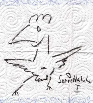 Serviettenhuhn