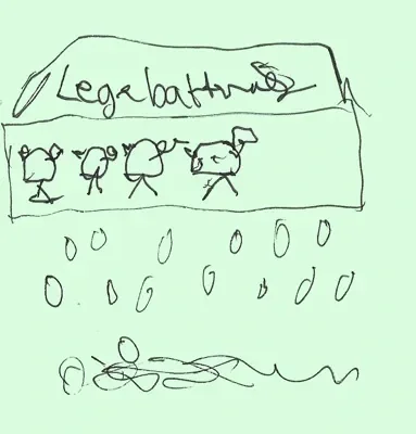 Legebatterie von Felix