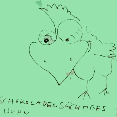 Schokoladenhuhn