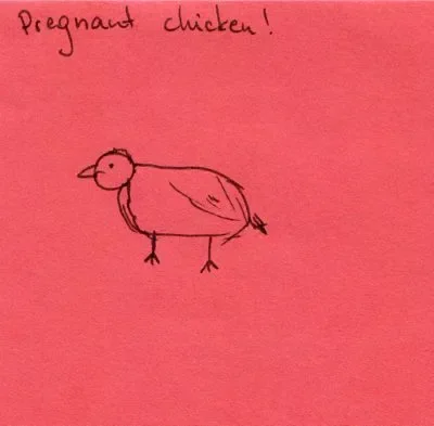 Pregnantchicken