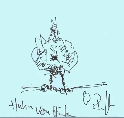 Huhn von Hinten