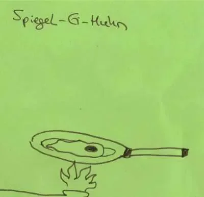 Spiegeleihuhn