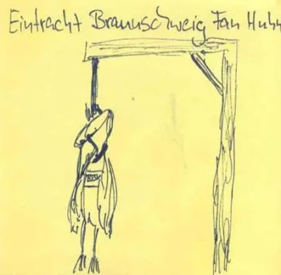 Eintrachtfanhuhn