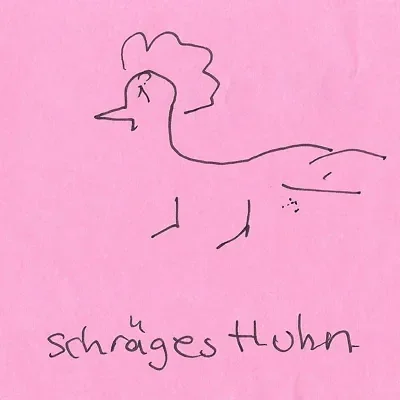 Schräges Huhn
